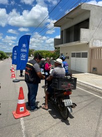 AÇÃO DE EDUCAÇÃO DE TRÂNSITO EM CONCEIÇÃO