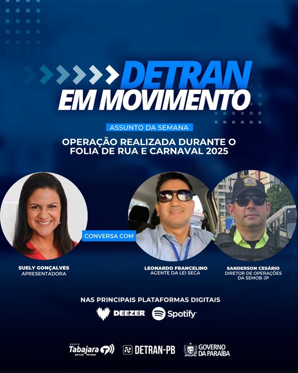 Suely Gonçalves, Leonardo Francelino e Sanderson Cesário