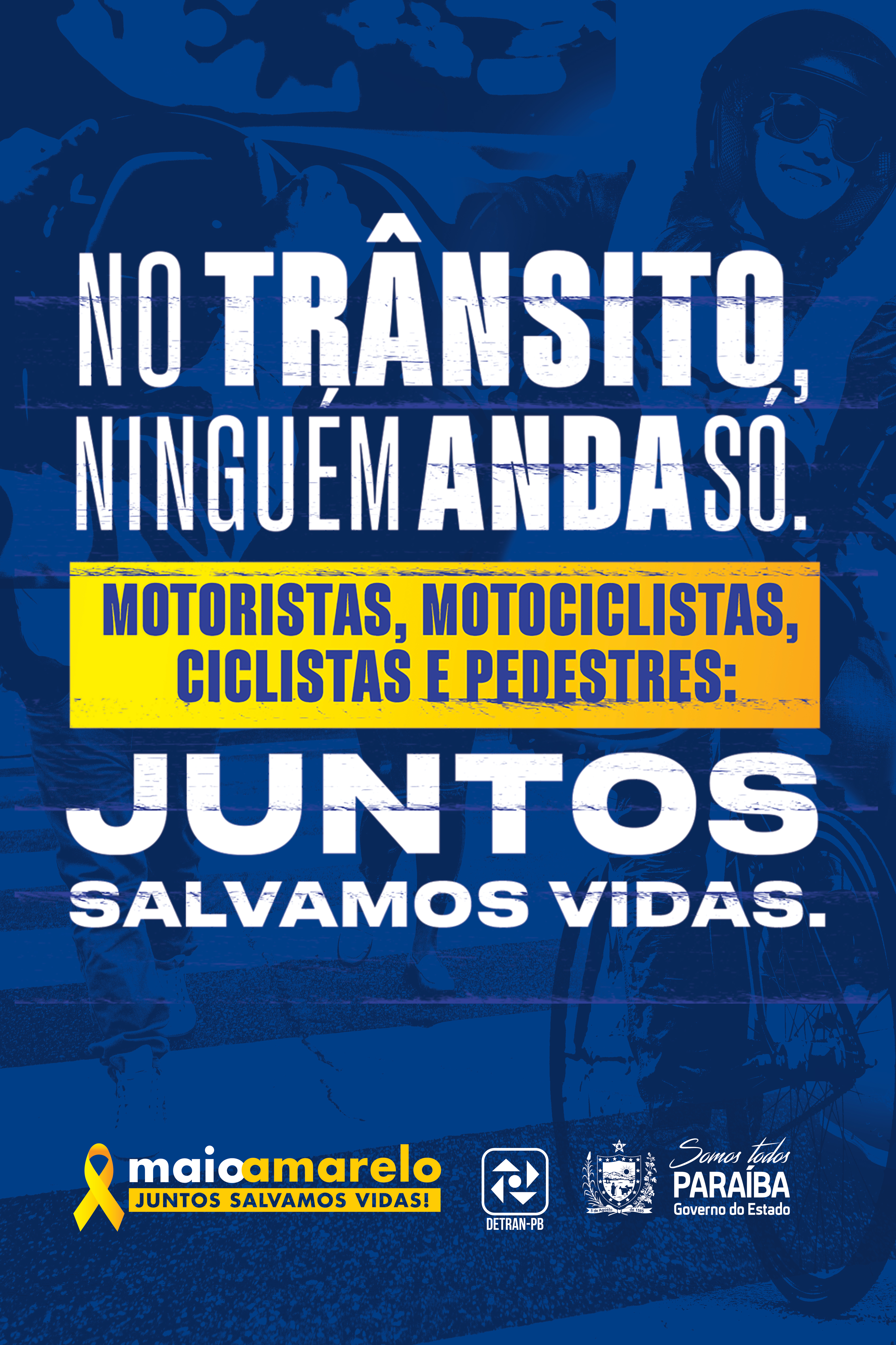 Banner vertical Maio Amarelo 2022