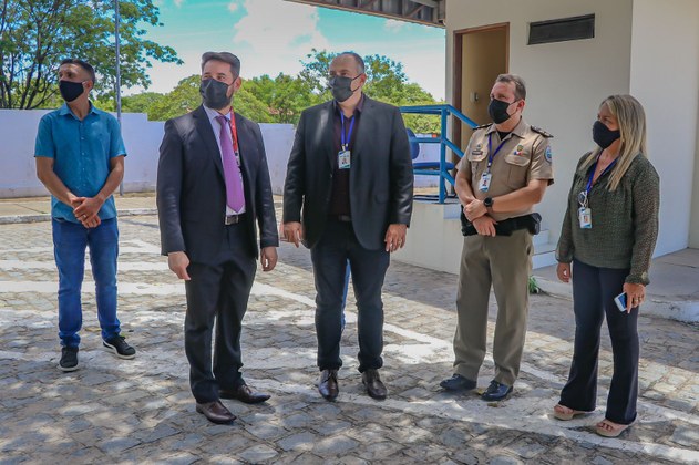 Visita do superintendente do Detran-RN